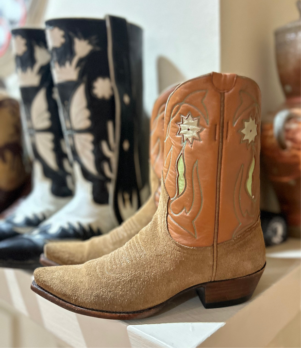 Early 2000s • Liberty • Starburst Inlay Shorty • Women’s 9
