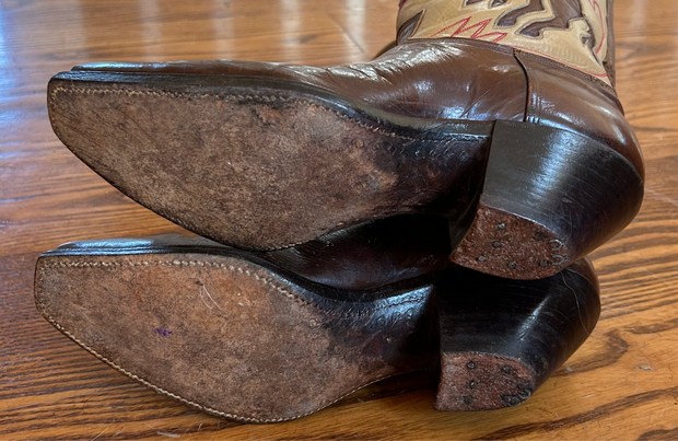1950s • Stewart Romero • Bucking Bronco Boots • Women’s 5 M NFS