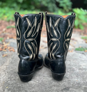 Men’s Size 9 D - 1960’s Acme Cowboy Western Boots Inlays