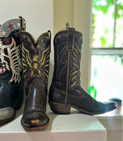 1960s • ACME CUSTOM • Thunderbird Eagle Inlay • Women’s 6.5 B