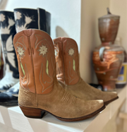 Early 2000s • Liberty • Starburst Inlay Shorty • Women’s 9