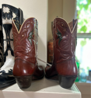 1950s • Whit Bern • Starburst Inlay Shorty • Women’s 9 M