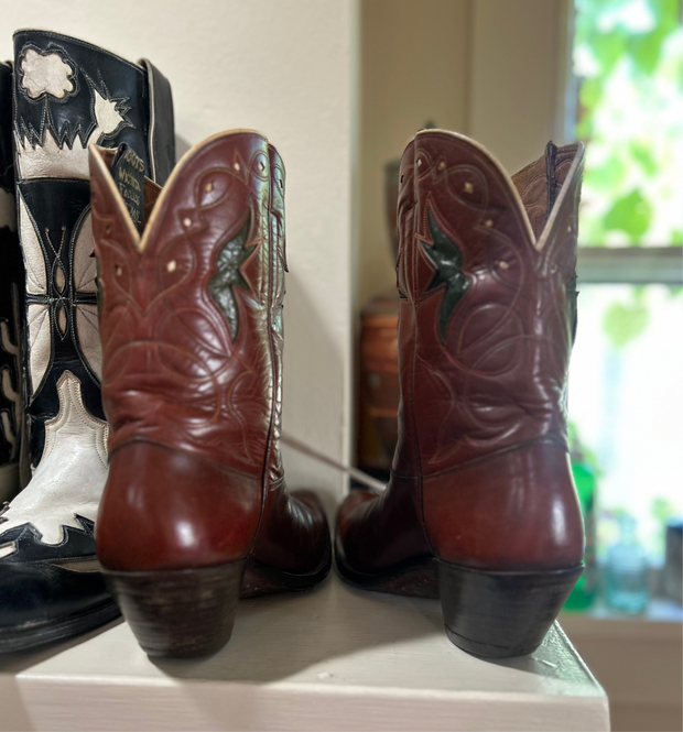 1950s • Whit Bern • Starburst Inlay Shorty • Women’s 9 M