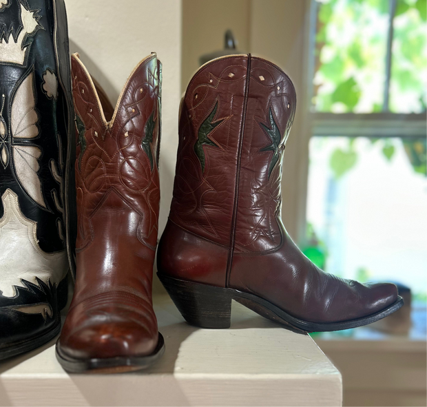 1950s • Whit Bern • Starburst Inlay Shorty • Women’s 9 M