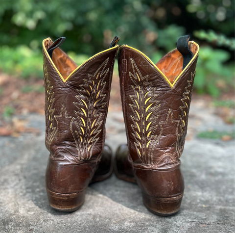 1950s Goding Kangaroo Cowboy Boots – Women’s Size 10