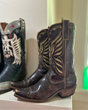 1960s • ACME CUSTOM • Thunderbird Eagle Inlay • Women’s 6.5 B