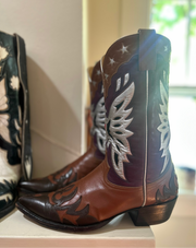 1980s • Champion Attitude • “Roy Rogers” Custom Eagle & Star Boots • Men’s 11 D