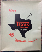 1970s • Texas Boot Co. • “Golden Starburst” Inlay Boots • Women’s 8 A (narrow) • Original Box