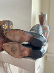 1960s • Acme • Inlaid Western Boots • Men’s 9.5 D