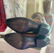 1990s • TONY LAMA • Desert Bloom Inlay Western • Women’s 7 B
