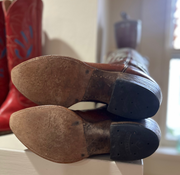 1950s • Little’s Boot Company • “Silver Arrow” Stitch Pattern • Men’s 10.5 D