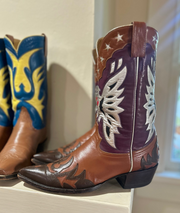 1980s • Champion Attitude • “Roy Rogers” Custom Eagle & Star Boots • Men’s 11 D