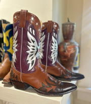 1980s • Champion Attitude • “Roy Rogers” Custom Eagle & Star Boots • Men’s 11 D
