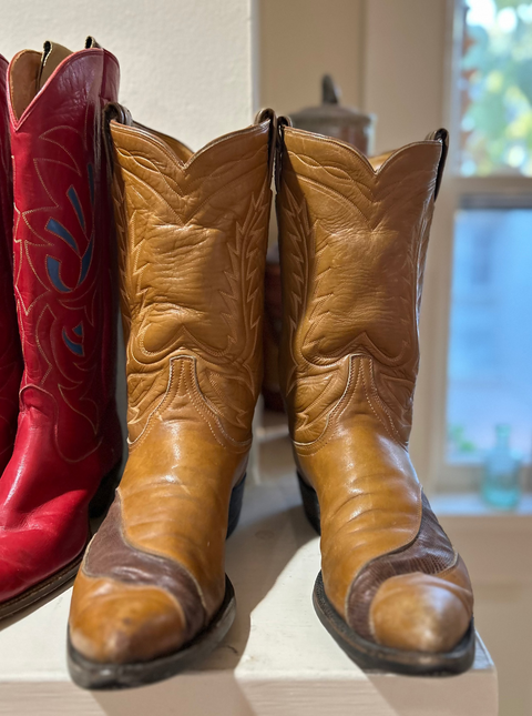 1970s • Jacke Wolfe Ranchwear • Two-Tone Western • Men’s 11 D
