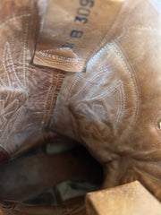 Men’s Size 11 D - 1950’s Cowboy Western Boots Inlays
