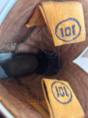 Women’s Size 7.5 M - 1950’s Pee Wee Cowboy Western Boots Brown Leather
