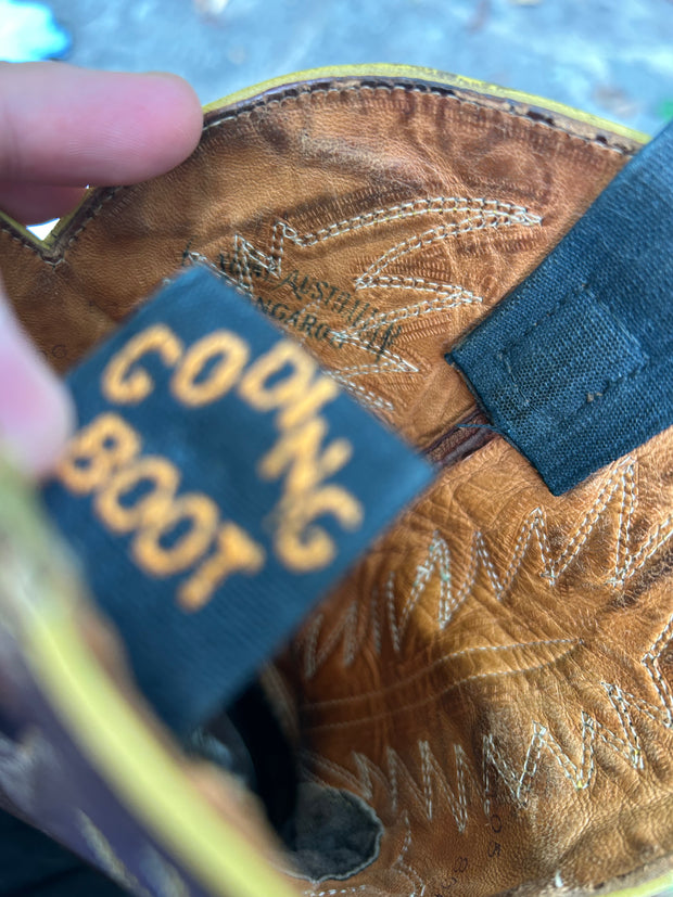 1950s Goding Kangaroo Cowboy Boots – Women’s Size 10
