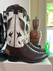 1980s • Austin Hall • “Rising Eagle” Inlay • Men’s 10 D