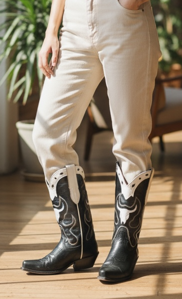 Early-2000s • Western Cowgirl Boots • Women’s 6.5 M