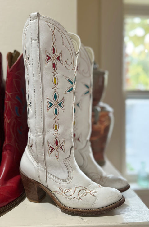 1970s • Acme Dingo • Cowgirl Boots • Ladies 7.5 M