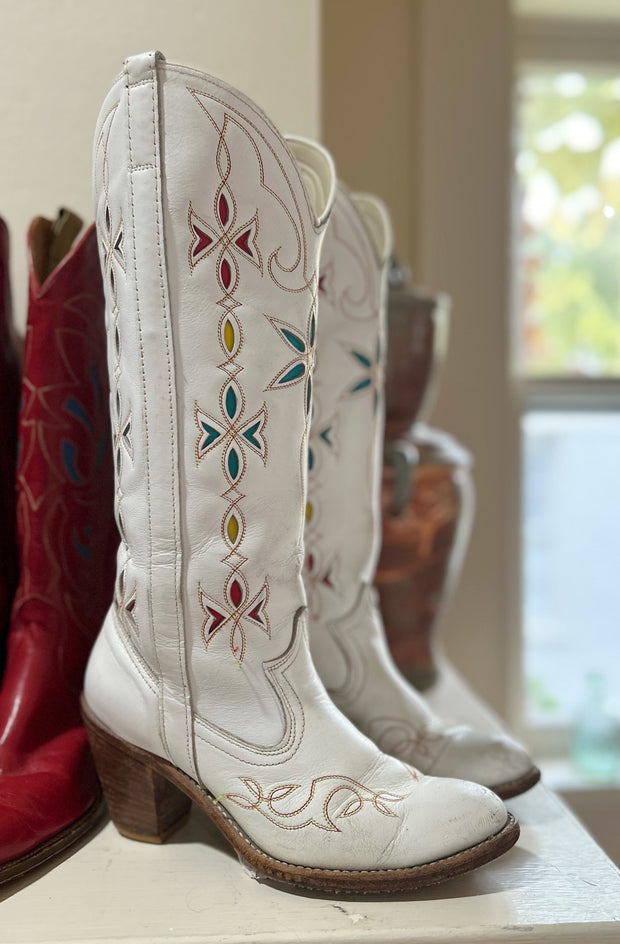 1970s • Acme Dingo • Cowgirl Boots • Ladies 7.5 M