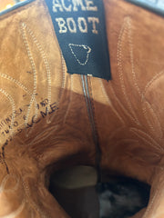 1960s • Acme • Inlaid Western Boots • Men’s 9.5 D