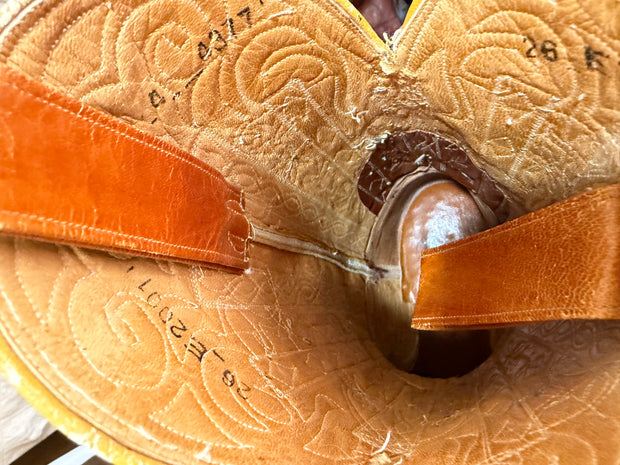 1960s • Multi-Inlay & Tooled Cowgirl Boots • Women’s 8.5 M