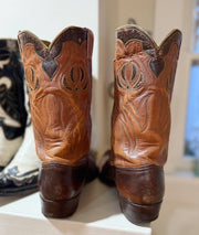 1950’s • Two-Tone Western Boots• Men’s 9 D