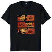 The Good The Bad And The Ugly T Shirt 1966 Italian Western Film 100% Cotton