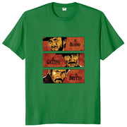 The Good The Bad And The Ugly T Shirt 1966 Italian Western Film 100% Cotton