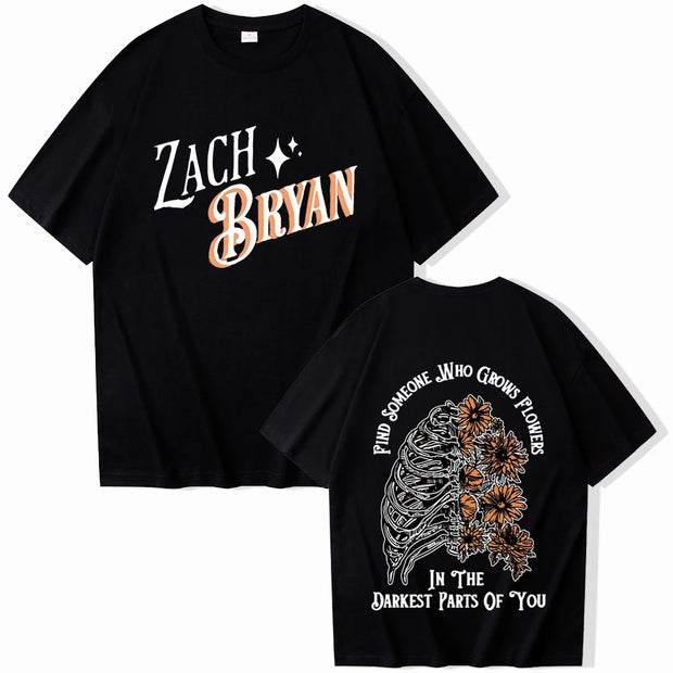 Zach Bryan Men's T-Shirt Western Country Music