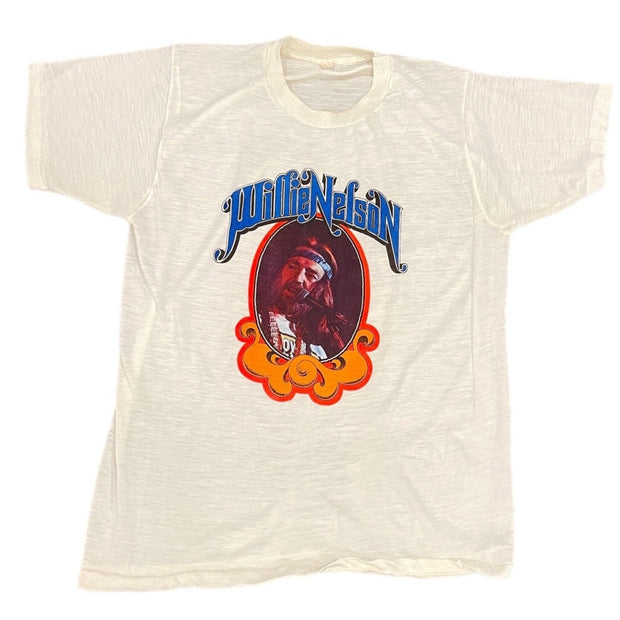 Willie Nelson Vintage Thin Iconic Graphic Tee